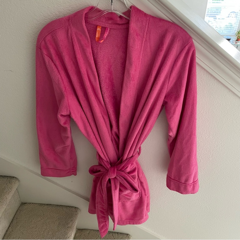 Jenni by Jennifer Moore Bath Robe Hot Pink size M